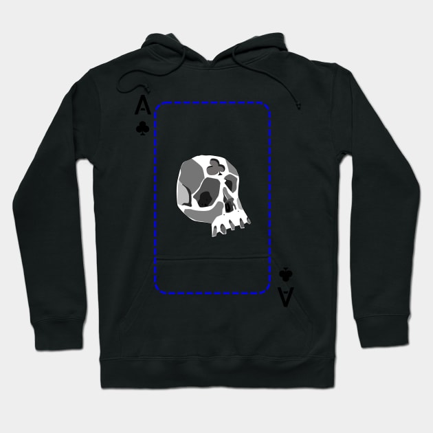 Ace of clubs Hoodie by M[ ]